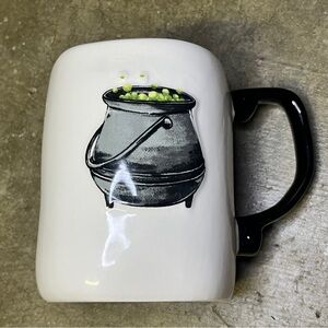 Rae Dunn Harry Potter Collab Mug with Black Handle Polyjuice Potion Cauldron